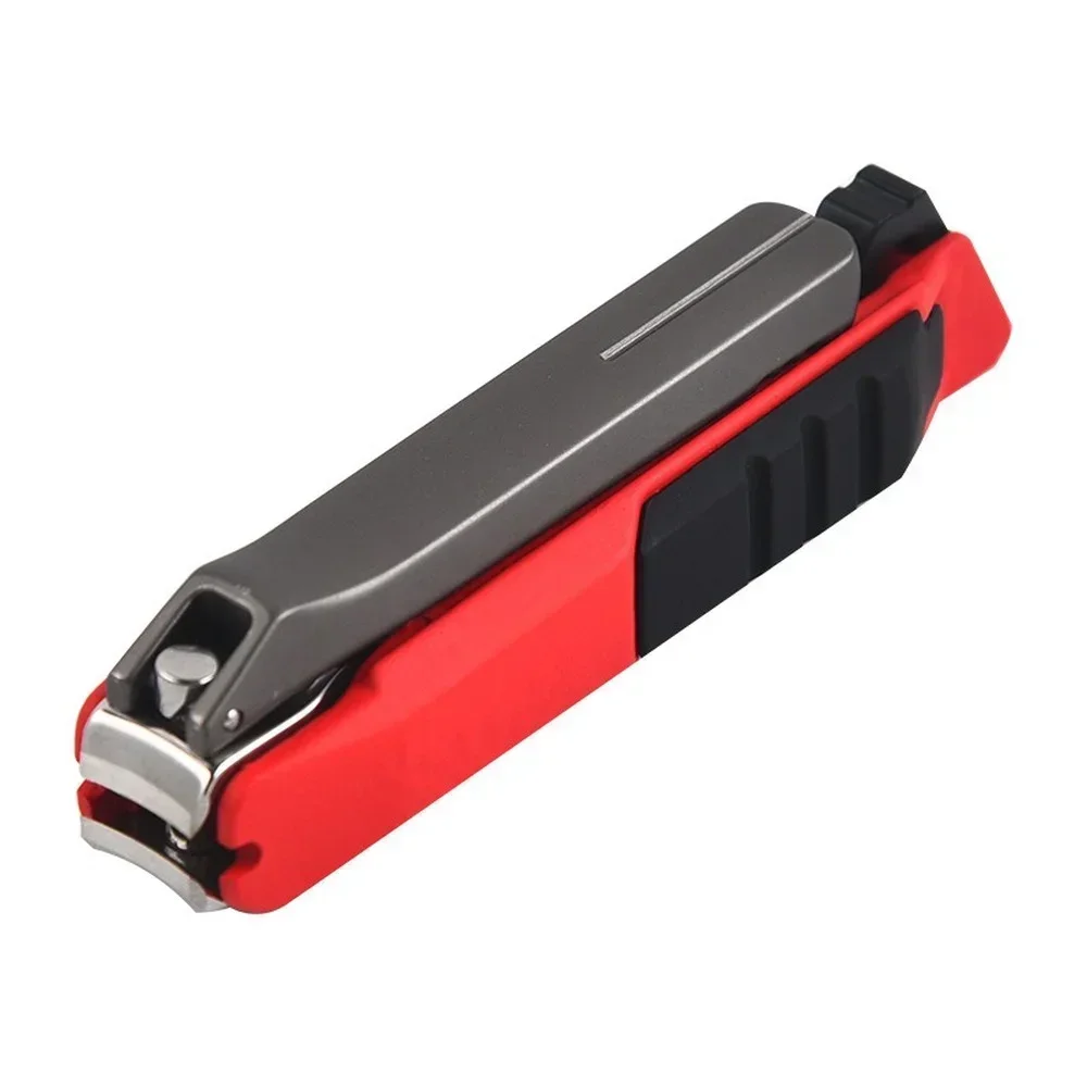 Складной портативный нож для ногтей из нержавеющей стали триммер ножницы защита