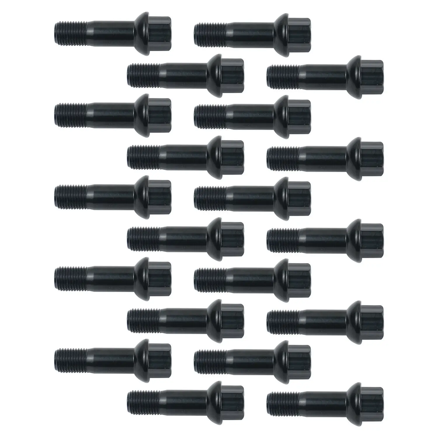 Комплект черных болтов и гаек Daochen 0009907607 20 шт. металлические автомобильные