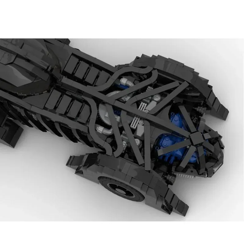 MOC- 140284 Классический зажим для фильма суперкар в сборе сращивание строительный