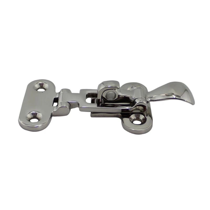 

Antirattle Lockable Hold Down Clamp for LATCH Hasp Lock Twist Knob Boat Door Cab Drop shipping