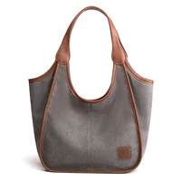 brand designer womens tote bags casual shoulder bags high quality canvas handbags large capacity shopper bag sac a main femme