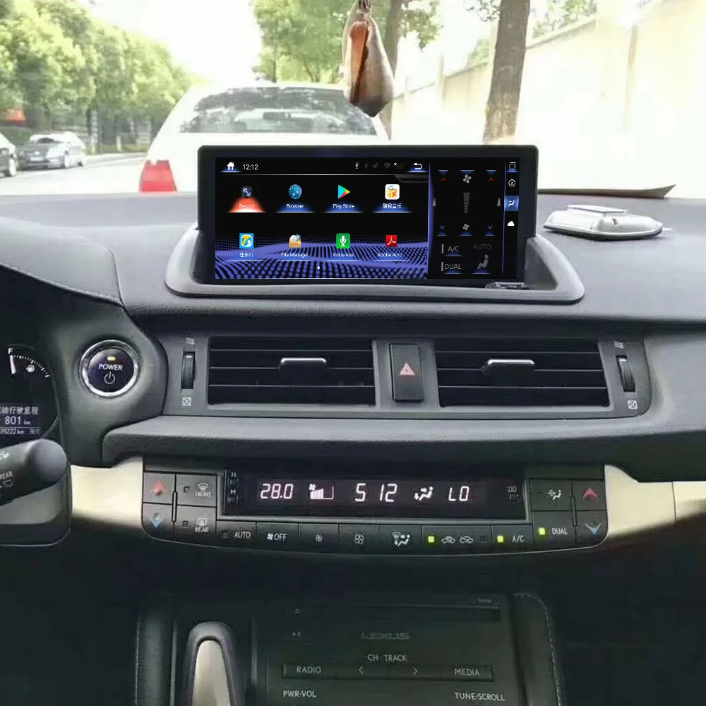 Для Lexus CT A10 CT200h 2011~2019 Android 128G Автомобильный мультимедийный плеер Стерео GPS DVD Радио