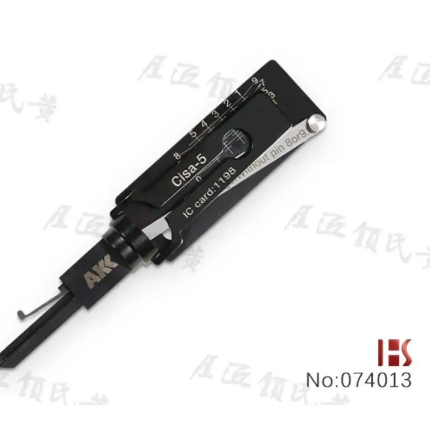 

Original Italy Cisa 2 In 1 Pick & Decode Tool 5 Pin Civil Use Stainless Steel