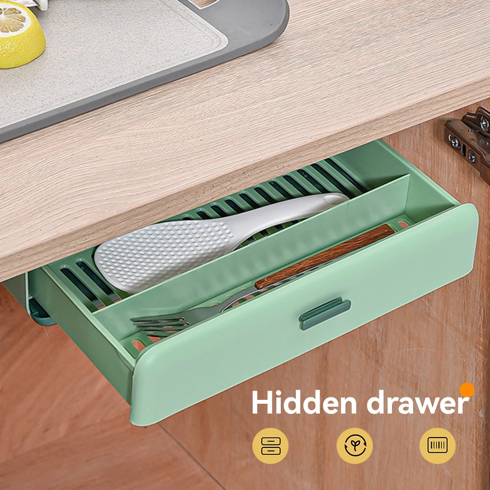 

Drawer Type Chopsticks Box for Home Use With Drainage Hole Design Two Ways to Place Chopsticks Box Waterproof Hot Sale