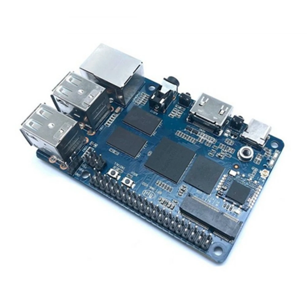 For Banana Pi BPI-M4 Development Board 2GB RAM Realtek RTD1395 ARM Cortex-A53 Quad-Core 64 Bit Single Motherboard