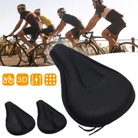 bicycle saddle 3d soft bike seat cover breathable comfortable foam seat cushion cycling saddle for bicycle bike accessories