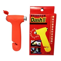 car safety hammer auto car window glass hammer breaker auto safety seatbelt cutter 2 in 1 rescue disaster escape tool