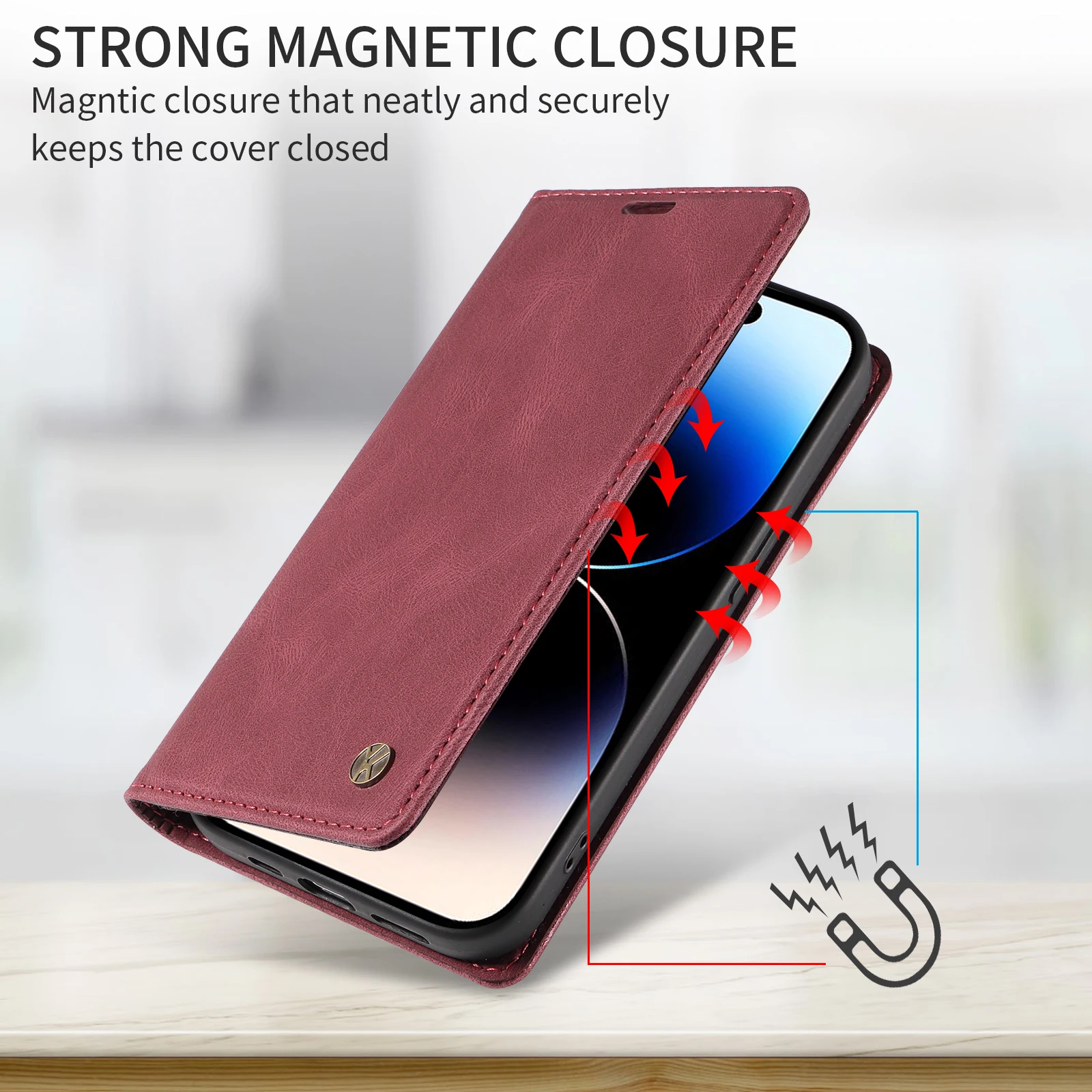 Фото Чехол-кошелек для карт для Xiaomi Redmi 15C 15 5G 14C 4G 13X 13R 13C 13 12C 12 11A 10X 10C 10A 10 Prime 9T 9C 9A Turbo 4 Pro 3 №4