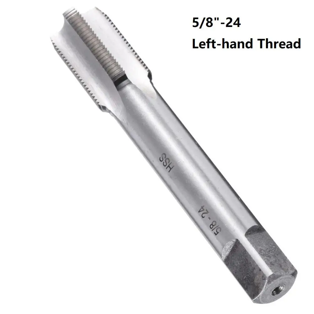 

Durable 5/8-24 American Tap Left-hand Thread High-speed Steel Tap For Male Female Threads Making/restoring Hand Tools