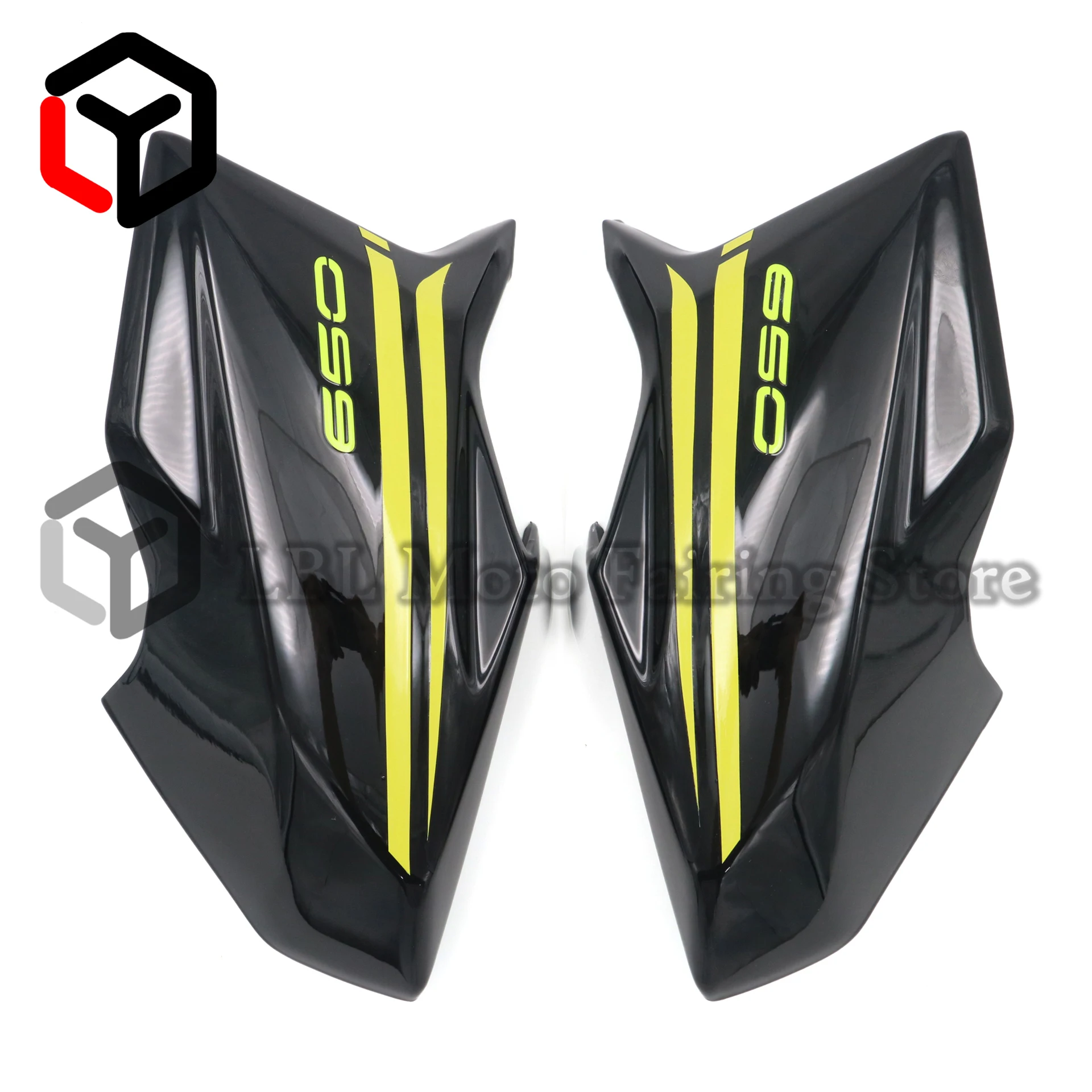 

Передняя боковая крышка, обтекатель топливного бака, формочка для литья под давлением, окрашенный АБС-пластик для Kawasaki Z650 Z 650 2020 2021 2022 2023