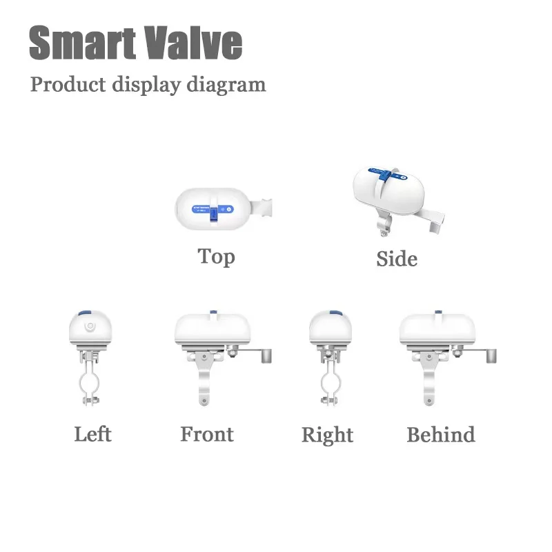 Умный клапан управления газом и водой Tuya Wi-Fi/Zigbee автоматизация умного дома