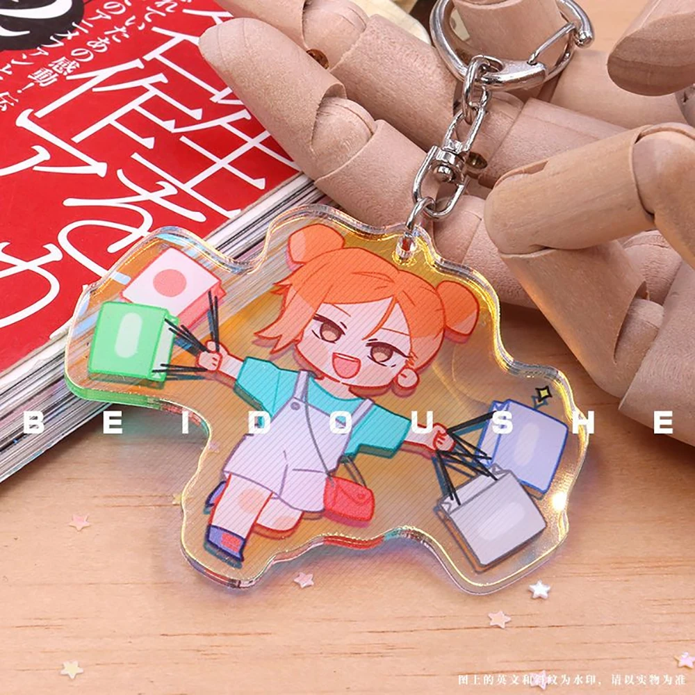 Jujutsu Kaisen Laser Shiny Pendant Gojo Satoru Geto Suguru Fushiguro Megumi Okkotsu Yuta Kawaii Cute Anime Gift for Girls Fans