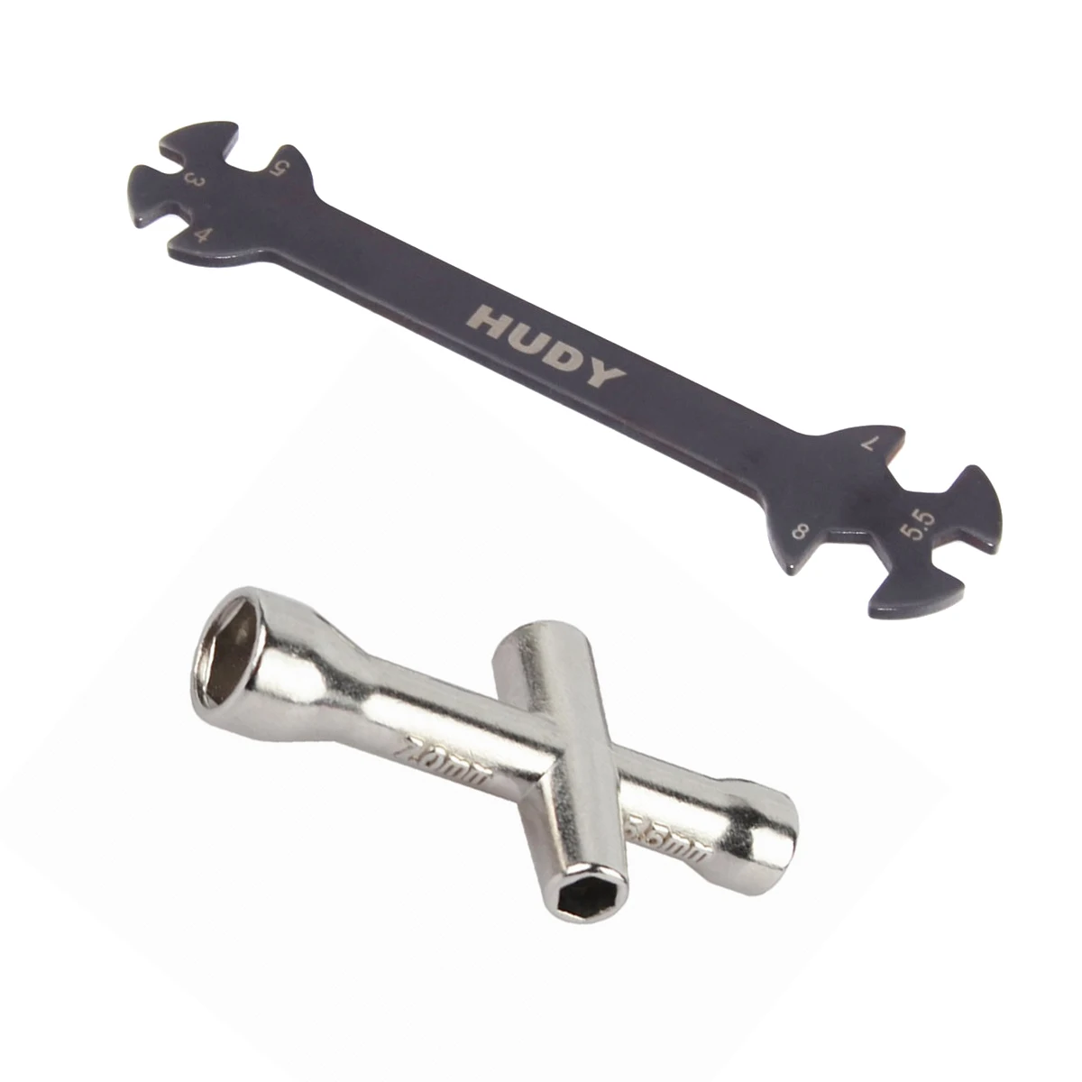 6 in 1 RC Wrench Tool 3/4/5/5.5/7/8MM Hex Socket Repair Tool for HSP Traxxas Trx4 Tamiya HPI Kyosho D90 Axial SCX10 Arrma