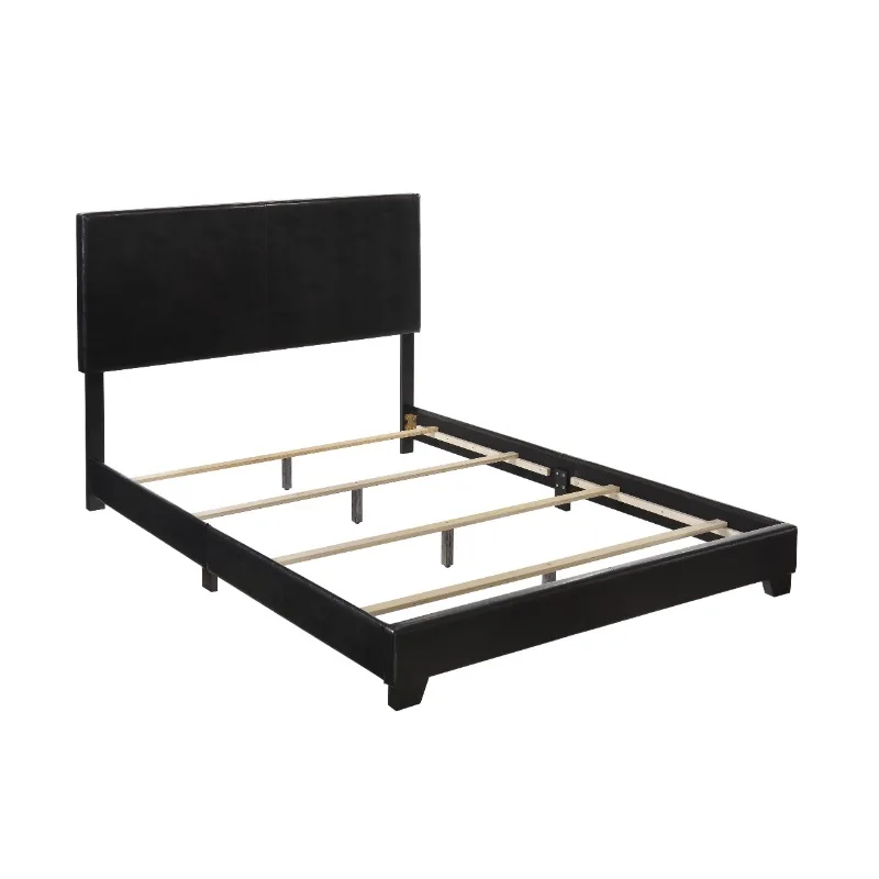 

Shop all Beds Crown Mark Erin Faux Leather Bed, Black, Full Bedroom Furniture/Beds