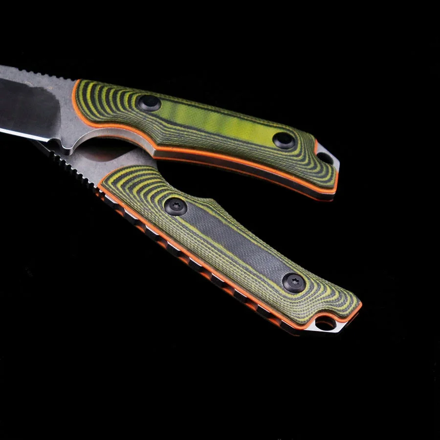 Нож с фиксированным лезвием G10 ручкой BM 15017 уличные мини-портативные ножи для