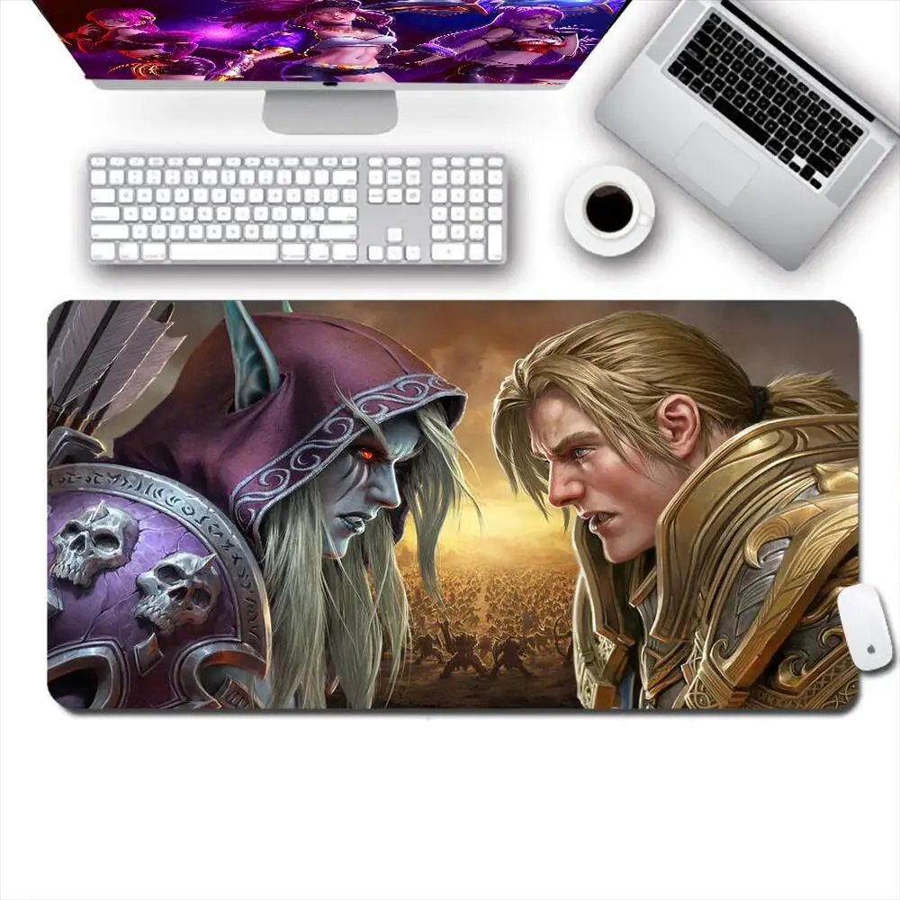 

World of Warcraft Lich King Mouse Pad 100x50 Large PC Gamer Gaming Accessories Mousepad Laptop Keyboard Table Mat for CS GO LOL