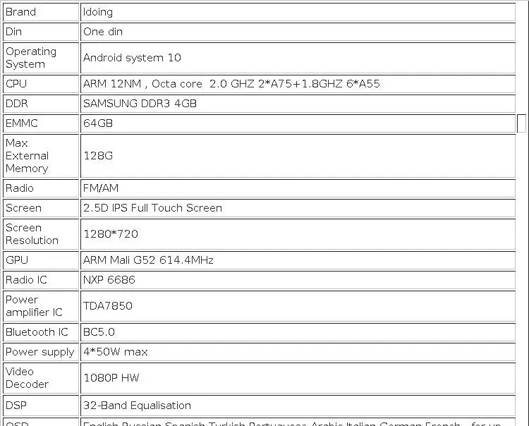 Idoing 9"Car Android Radio Vedio GPS Player For Subaru WRX 2016-2021 GPS Navigation Carplay Auto Head Unit Plug And Play No 2Din