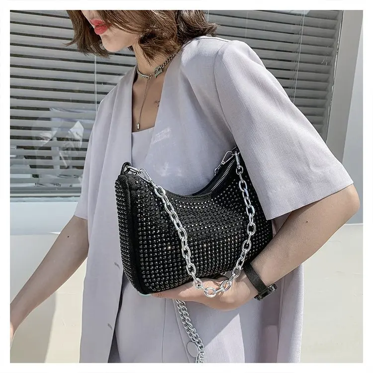 

Handbags Rhinestone Handbag for Women Bag Diamonds Shoulder Bag Purse Ladies Female Crossbody Bag shining diamond bag