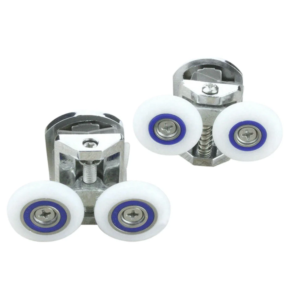 

Pair of 25mm Replacement Sliding Shower Door Bottom Rollers Runner Wheels