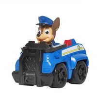 paw patrol chase pull back children toy car cartoon figures playset building blocks action figure children toys birthday gifts
