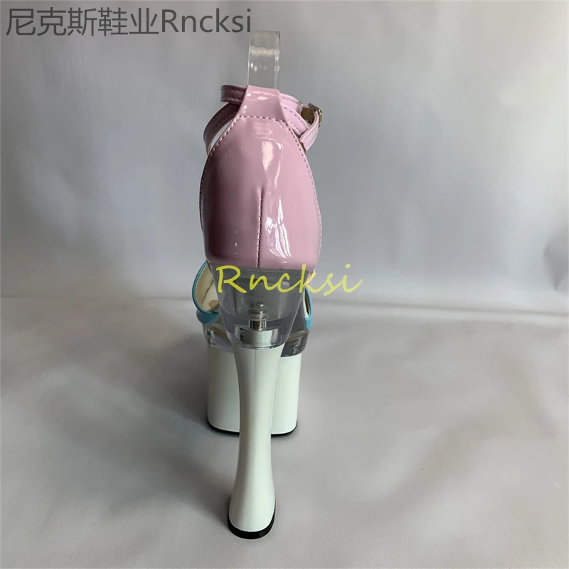 Сандалии Joker женские на высоком каблуке 20 см утечки модные босоножки тонком с