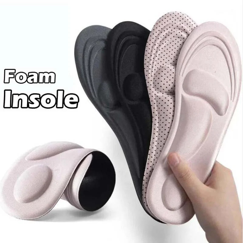 

5D Orthopedic Insoles for Sneakers Flat Foot Template Inner Soles Shoe Pad Running Plantar Arch Sole Feet Insole Shoes Man Pads