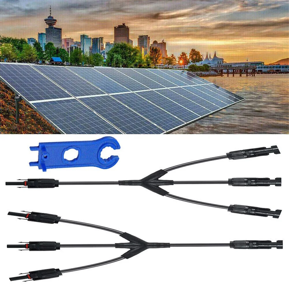 

High Quality Solar Panel Adaptor Solar Connector 1000VDC 20-30A IP68 Waterproof PV Splitter/Coupler Plug Connector
