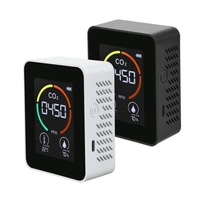 mini portable temperature humidity air quality monitor infrared ndir co2 meter sensor detector