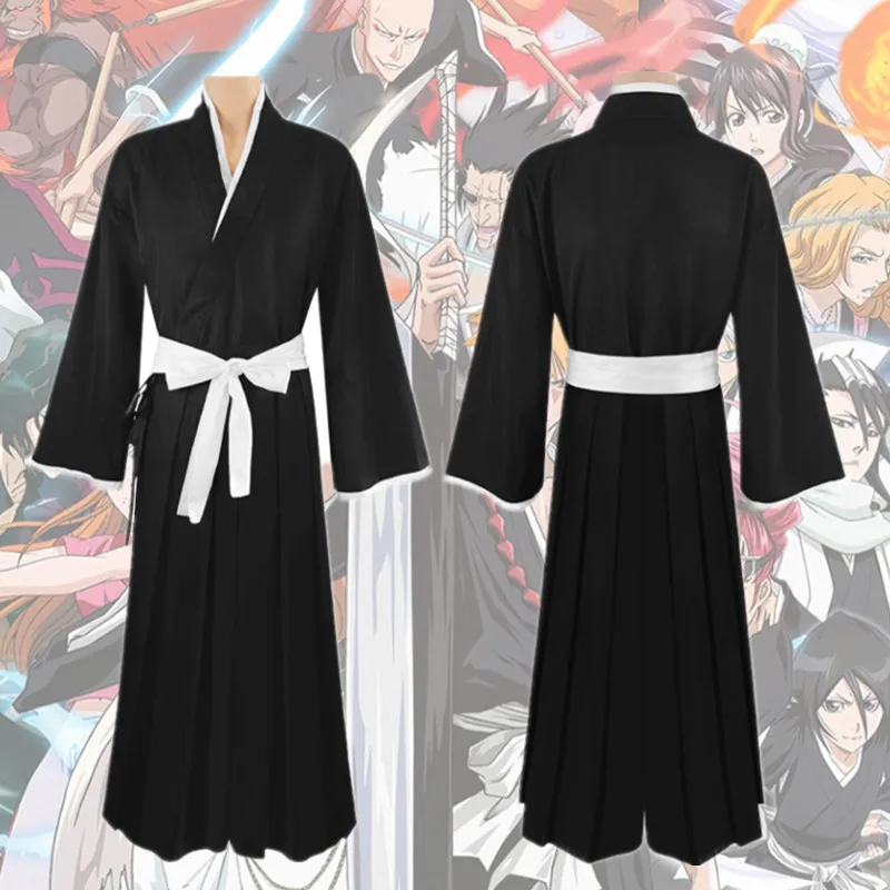 

Cosplay Costumes Bleach Kuchiki Rukia Kurosaki Ichigo Die Pa Soul Society Shinigami Kimono Full Outfit Thousand-Year Blood War
