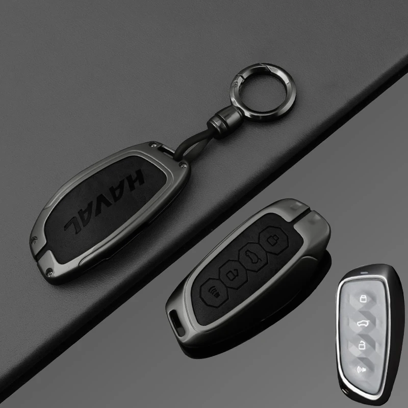 

Кожаный чехол для автомобильного ключа для Great Wall Haval H6 2024 H9 2024 F7x H5 H3 H2 M6 Cool Dog Plus Owl Dragon MAX F7 Аксессуары