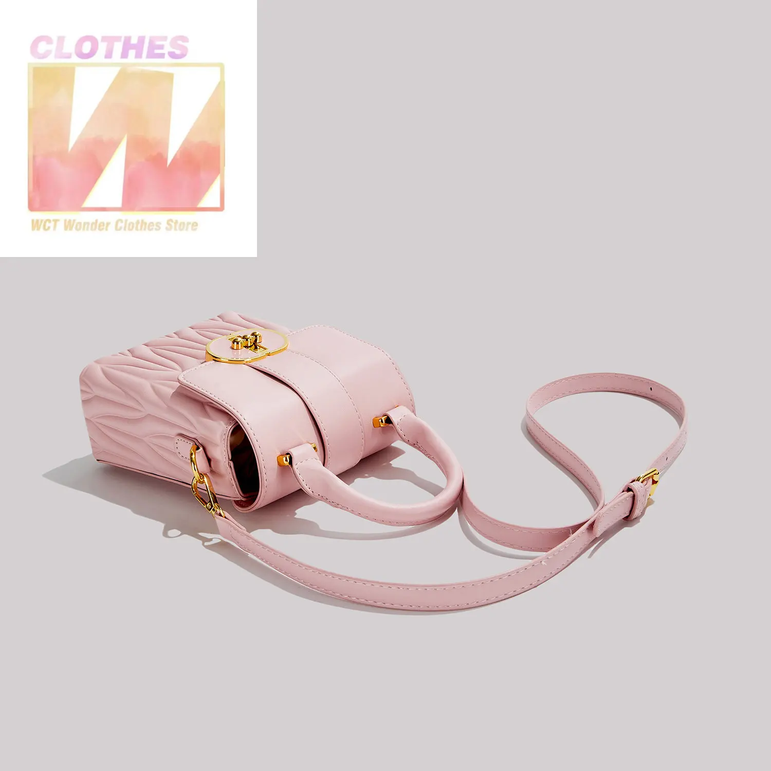 Small Square Bags for Women 2023 New Simple Shoulder Bag Handbags and Purses Pink Bag Japan Brand Top-Handle Mini Phone Bag