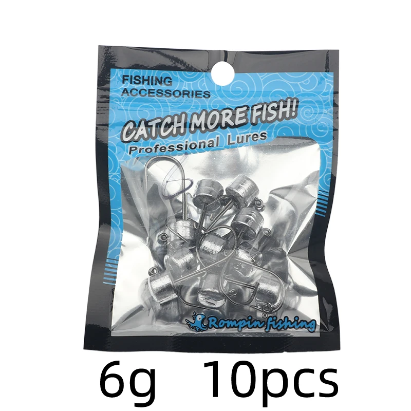 Рыболовный крючок с джиг-головкой 1 5 г 2 6 10 шт