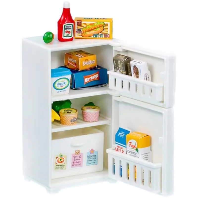 

The Same Type Of Refrigerator Paste Simulation Small Toy 3M Magnetic Mini Decoration Creative Gift