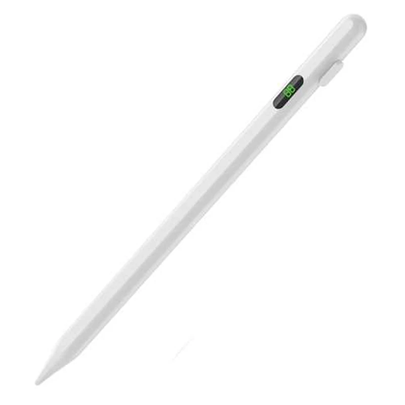 Универсальный стилус с цифровым дисплеем для планшета и смартфона Apple Pencil Tablet Stylus