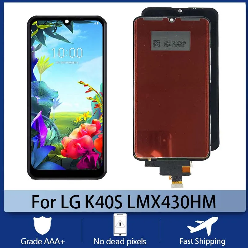 Оригинал для LG 40S X430 LM-X430 X430EMW мобильный телефон Screen Tela LCD дисплей K40S кодирующий преобразователь сенсорного экрана в сборе Screen Digitizer Assembly