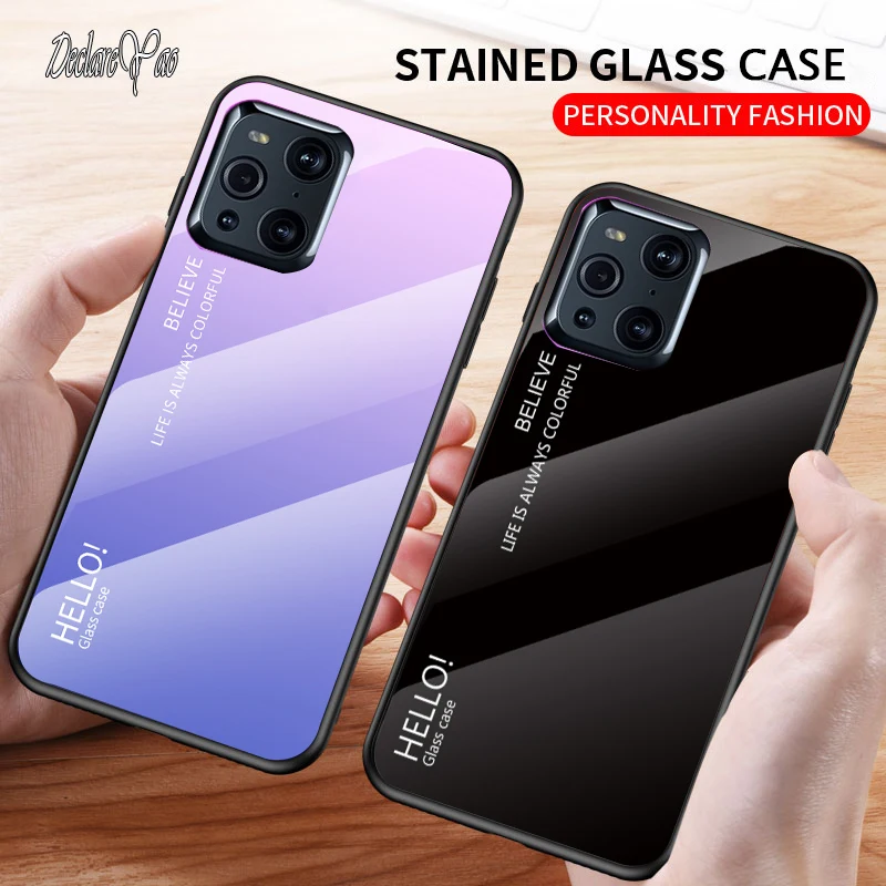 

Твердый зеркальный чехол X2 X3 Neo для OPPO Find X2 X5 Lite, чехол из закаленного стекла для телефона OPPO Find X2 X3 X5 Pro