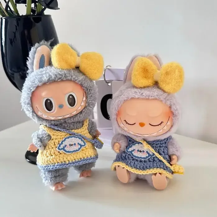 17 см кукольная одежда аксессуары для корейки Kpop Exo Labubu Idol V1 V2 10 хлопковая кукла