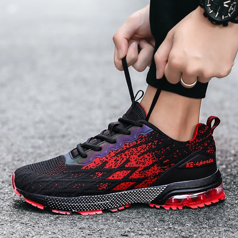 Sneakers for Men New 2022 Summer Fashion Lace-up Men's Shoes Breathable Light Runing Designer Luxury Brand Air Cushion Sneakers