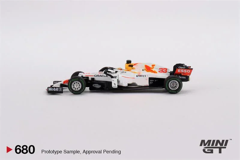 MINI GT 1:64 2021 F1 RB Racing RB16B Турецкий GP Белый # 33 Макс / Модель автомобиля S.Perez
