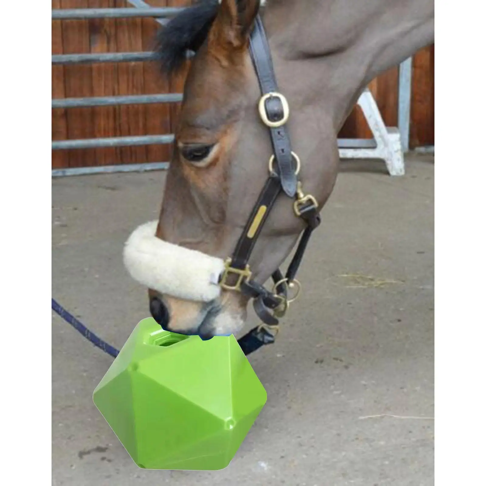 

Fun Horse Treat Ball Feeding Toys Supplies Feeder Hay Equestrian Play Snack Ball