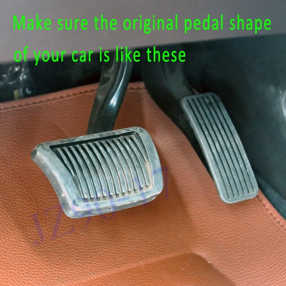 Нескользящие накладки на педали из нержавеющей стали для газа топлива тормоза