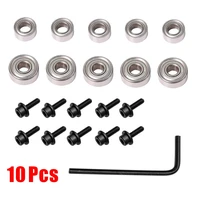 10pcs router bits top mounted ball bearings guide for router bit bearing milling cutter heads repairing replacement accessory