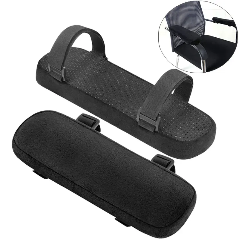 Parts Arm Pad Memory Foam Armrest Cover Cushion Pad For Home Office Chair Comfortable Elbow Pillow