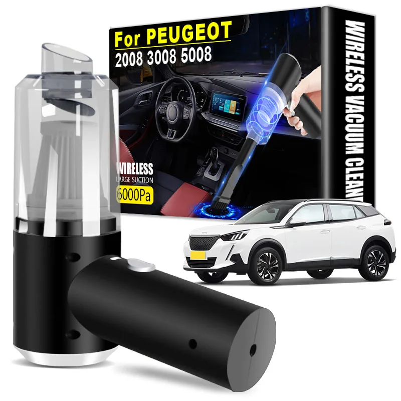 

Handheld Car Cordless Vacuum Cleaner for Car Cleaning Automotive Products Auto Goods Home Appliance For Peugeot 2008 3008 5008