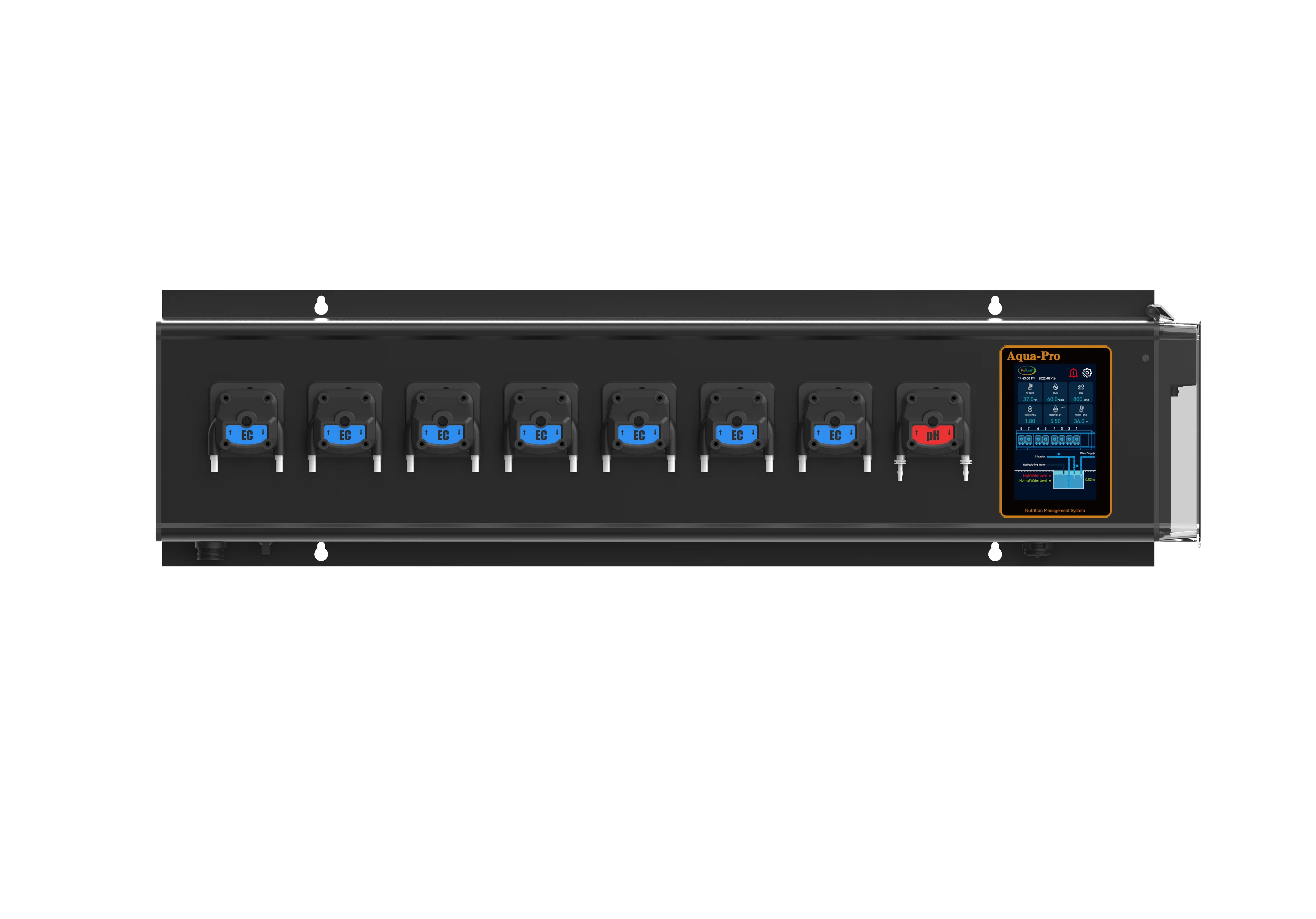 Фото Небольшая тепличная автоматическая система орошения и фертитации с автоматическим дозатором питательных веществ, крышка для ПК №4