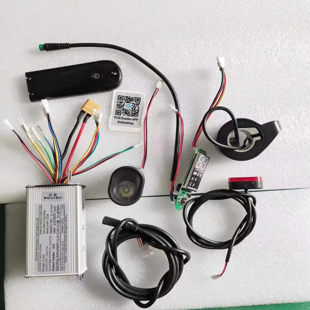 

10 Inch Kechuangqi Scooter Controller 350W 36V 15A X-Play Max FOSTON DIGMA Scooter Controller Board Matherboard Brakes Displays