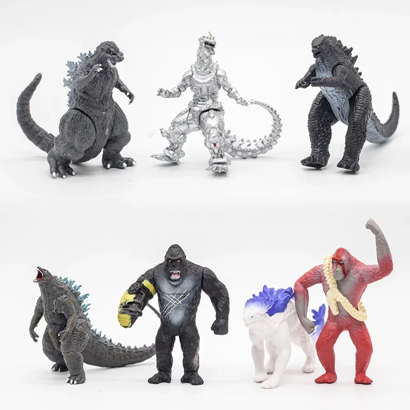 Игрушечная модель Beast Skar King Kong собирающая зиллу против новой империи Конг 2024