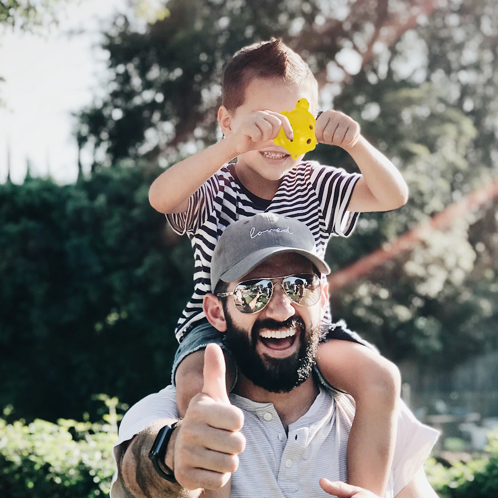 6-луночная флейта-окарина белая фарфоровая портативная интерактивная игрушка в