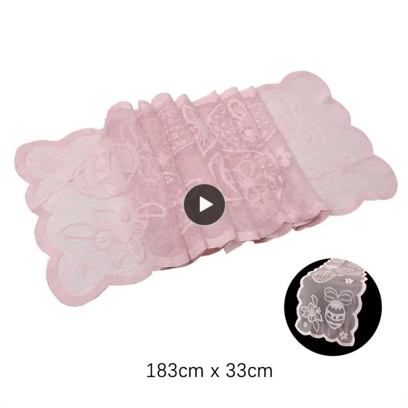 Exquisite Pattern Festival Decorative Tablecloth 60g Anti-st