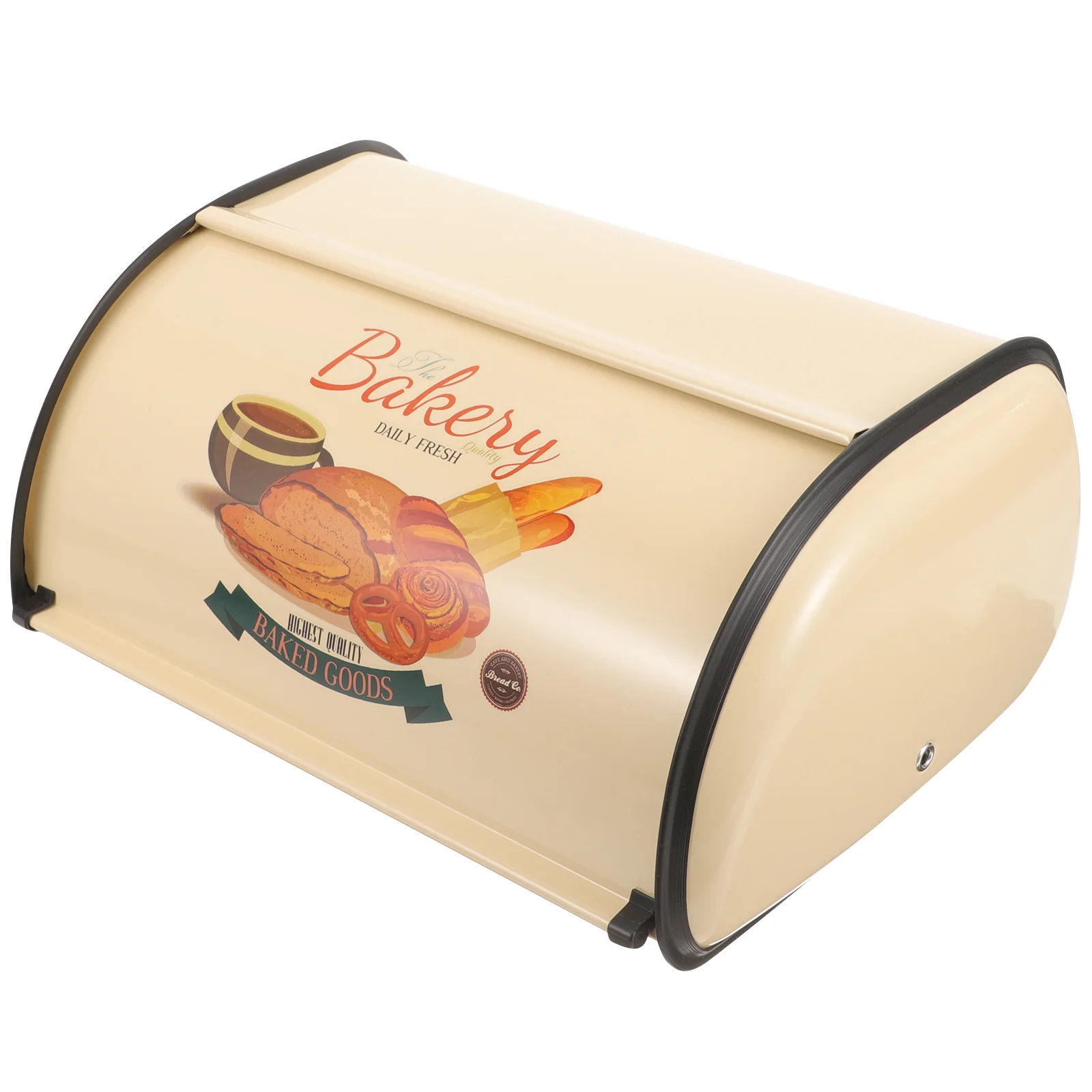 

Bread Bin Holder Metal Storage Household Shop Stainless Steel Countertop Container Breadbox Kitchen Haversack